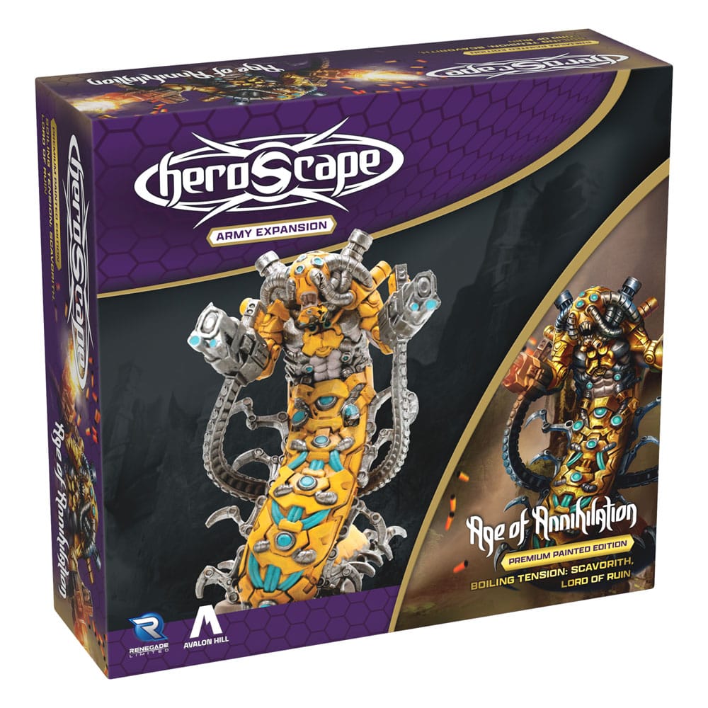 Heroscape Army Expansion Boiling Tension: Scavorith Lord of Ruin *English Version* Renegade