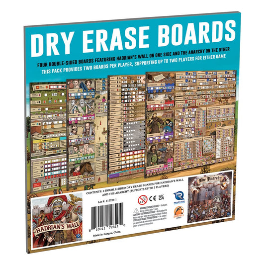 Hadrian's Wall & The Anarchy Dry Erase Boards *English Version*