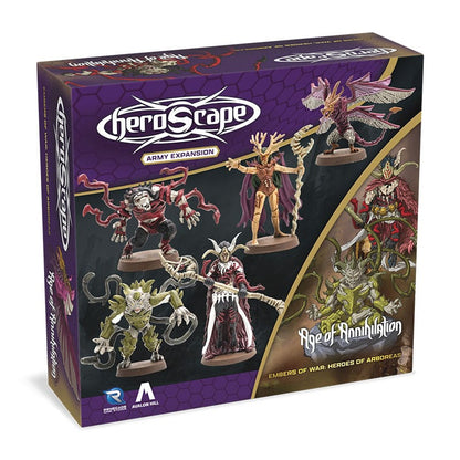 Heroscape Army Expansion Embers of War: Heroes of Arboreas *English Version* Board games and accessories