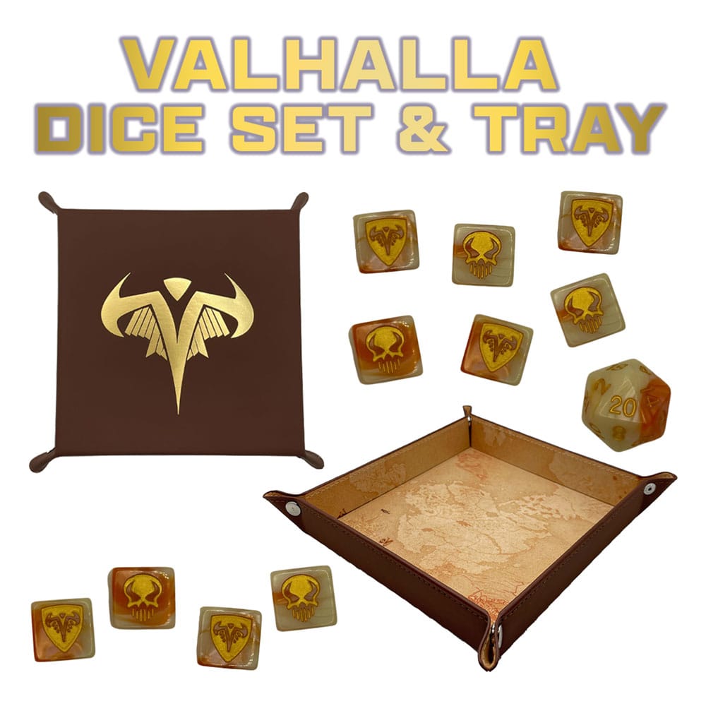 Heroscape Dice & Tray Set Valhalla   *English Version* Renegade