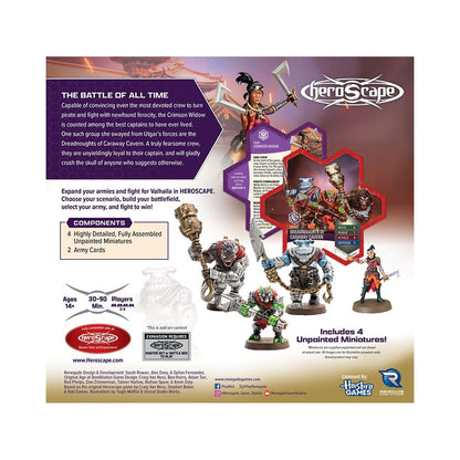 Heroscape Army Expansion Embers of War: Crimson Widow & Dreadnoughts of Caraway Cavern *English Version* Renegade