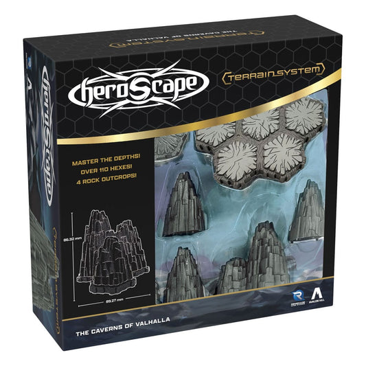 Heroscape Terrain Expansion The Caverns of Valhalla *English Version* Board games and accessories