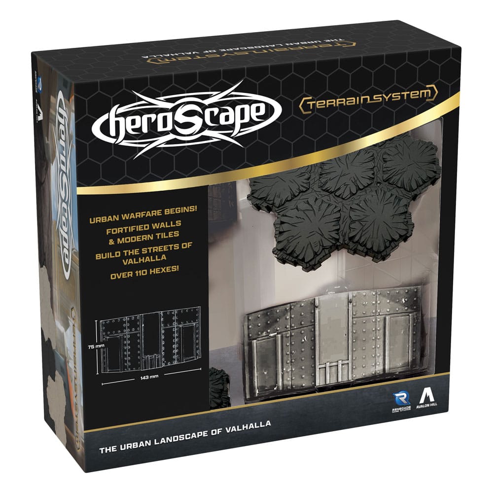 Heroscape Terrain Expansion The Urban Landscape of Valhalla *English Version* Board games and accessories