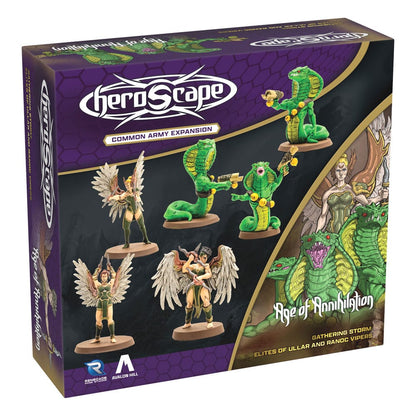 Heroscape Army Expansion Age of Annihilation Elites of Ullar & Ranoc Vipers (Common) *English Version* Renegade