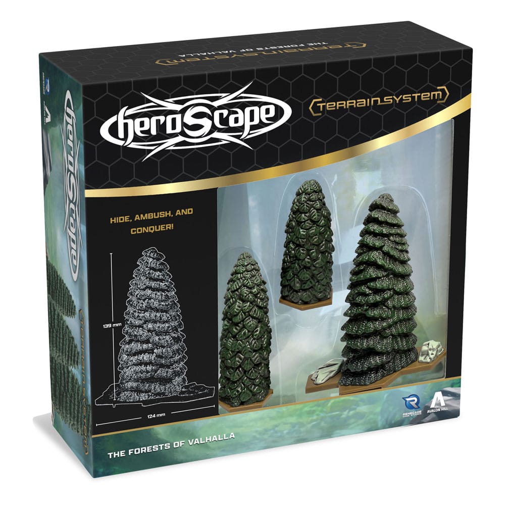 Heroscape Terrain Expansion Forests of Valhalla *English Version* Board games and accessories