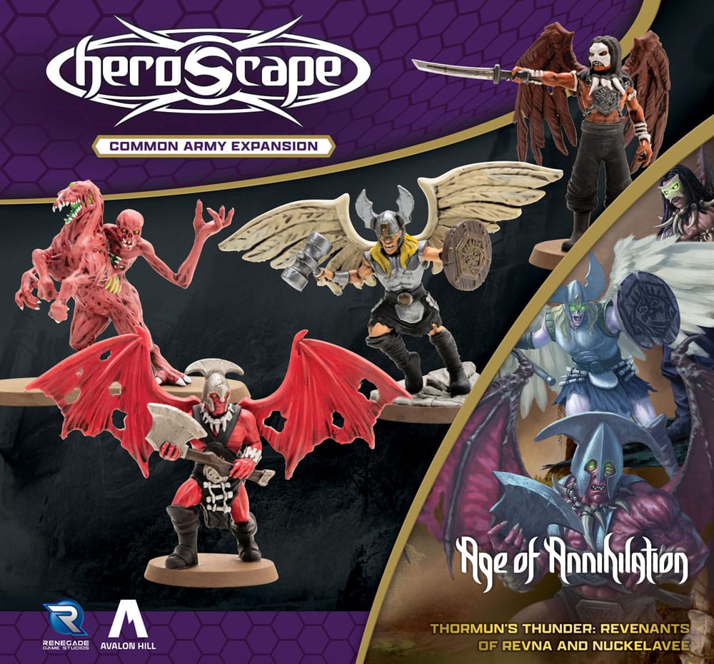 Heroscape Army Expansion Age of Annihilation Revenants of Revna & Nuckelavee (Common) *English Version* Renegade
