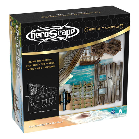 Heroscape Terrain Expansion Shores of Valhalla *English Version* Board games and accessories