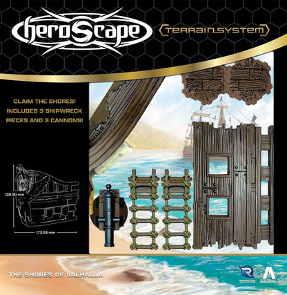Heroscape Terrain Expansion Shores of Valhalla *English Version*