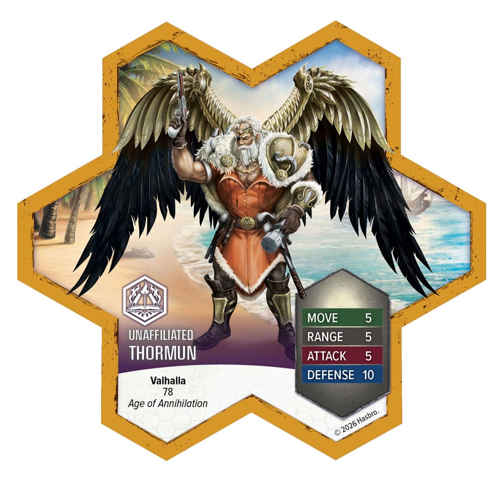 Heroscape Army Expansion Age of Annihilation Thormun & Kraken *English Version* Board games and accessories