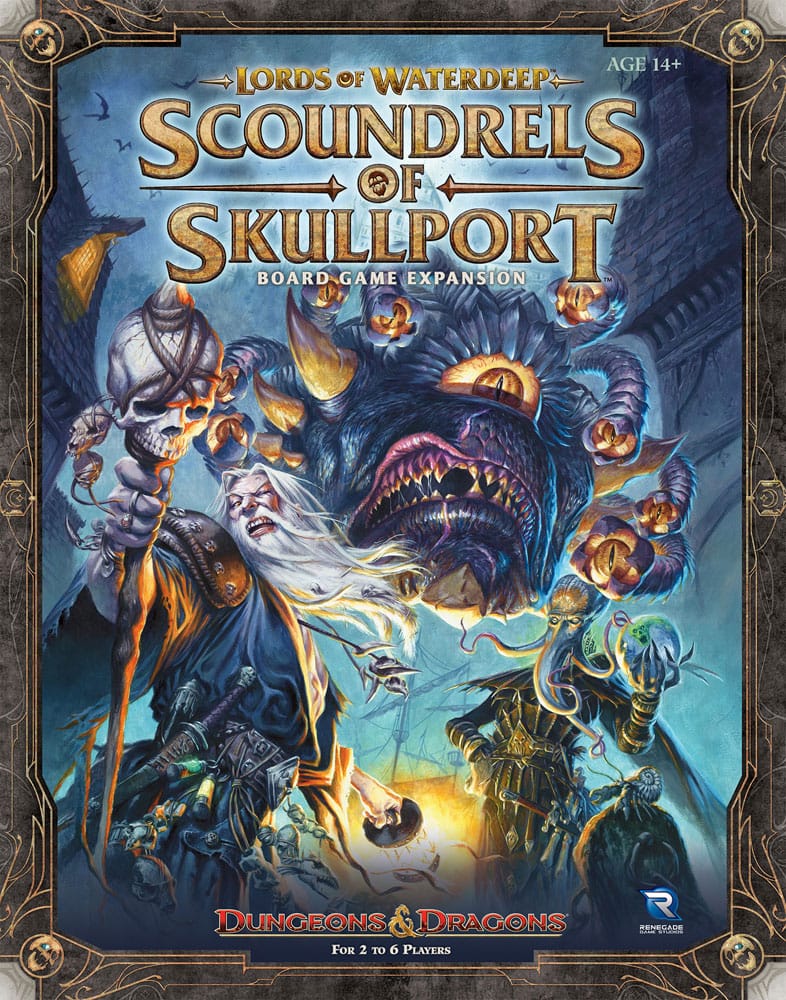 Dungeons & Dragons board game Lords of Waterdeep: Scoundrels of Skullport Expansion *English Version* Board games and