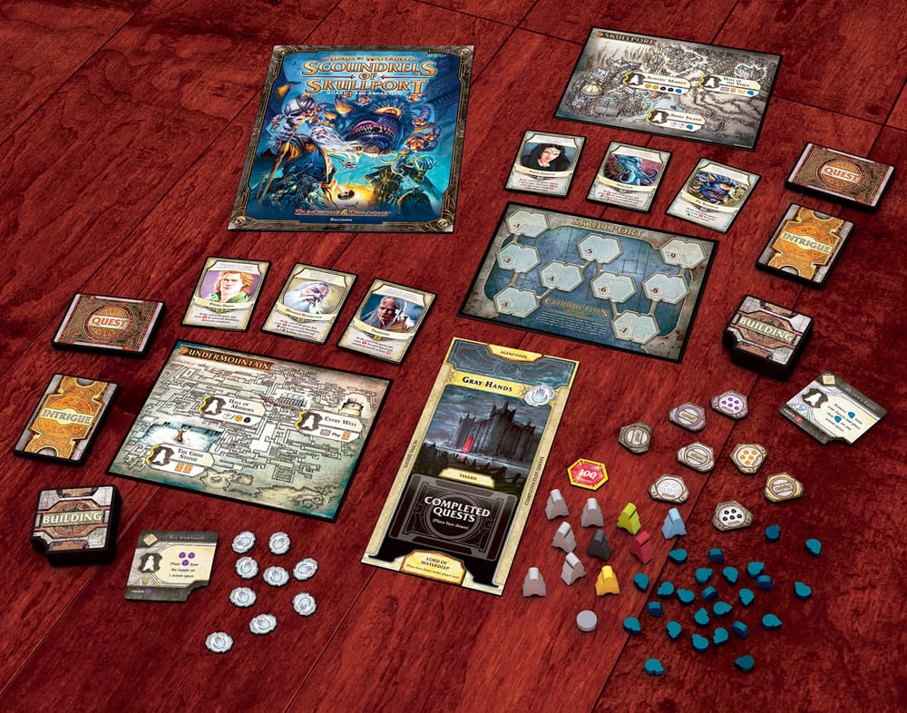 Dungeons & Dragons board game Lords of Waterdeep: Scoundrels of Skullport Expansion *English Version* Renegade