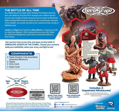 Heroscape Army Expansion Might of the New Alliance *English Version* Renegade