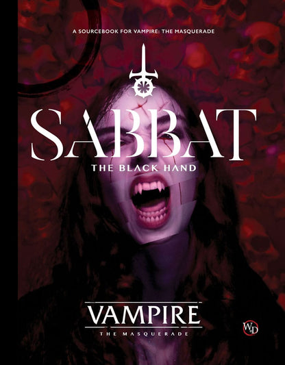 Vampire: The Masquerade 5th Edition RPG book Sabbat: The Black Hand Sourcebook *Englische Version* Renegade