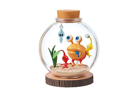 Pikmin Mini Figures Terrarium Collection Display (6) Re-Ment