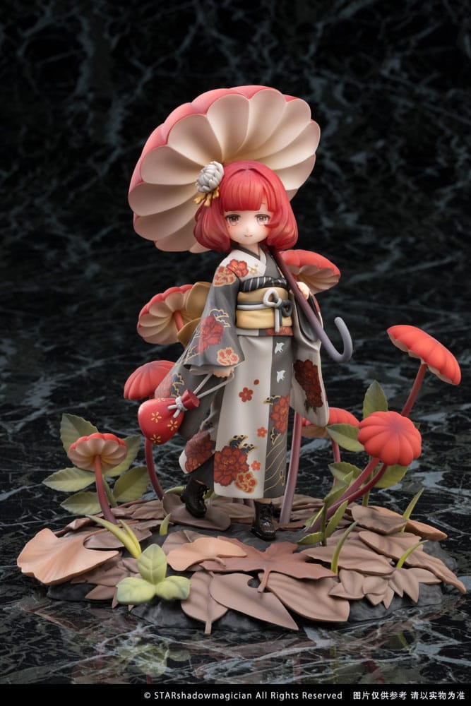 The Mushroom Girls PVC Statue 1/1 No.6 Marasmius Haematocephalus 23 cm Reverse Studio