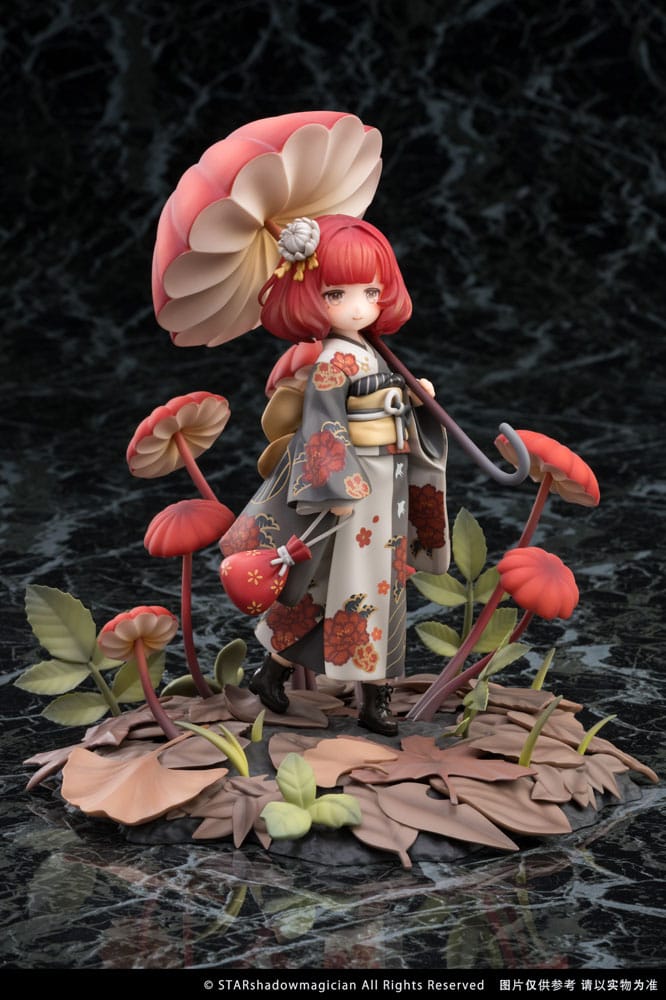 The Mushroom Girls PVC Statue 1/1 No.6 Marasmius Haematocephalus 23 cm Reverse Studio