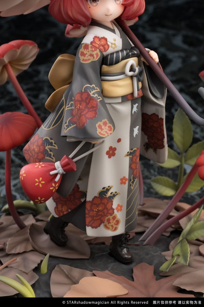 The Mushroom Girls PVC Statue 1/1 No.6 Marasmius Haematocephalus 23 cm