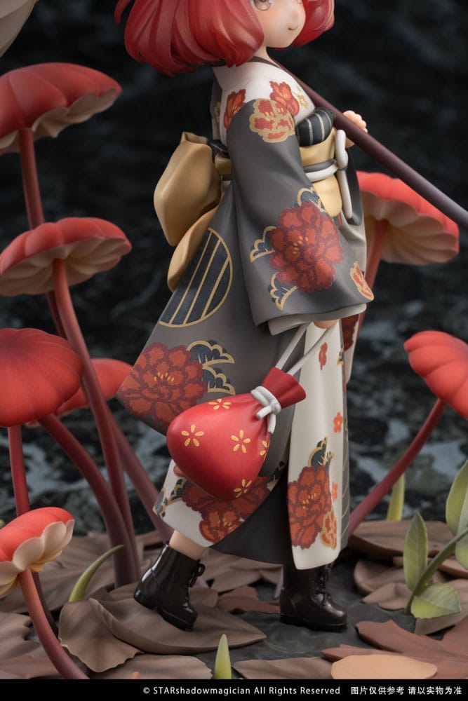 The Mushroom Girls PVC Statue 1/1 No.6 Marasmius Haematocephalus 23 cm Reverse Studio