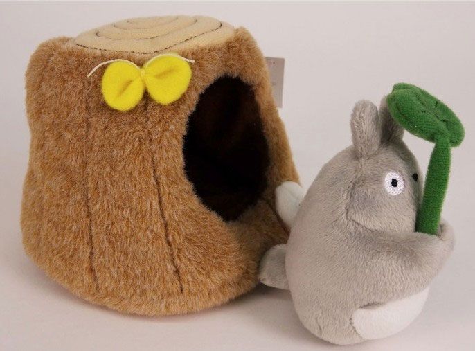 My Neighbor Totoro Plush Figure Totoro Tree Trunk 10 cm Sun Arrow
