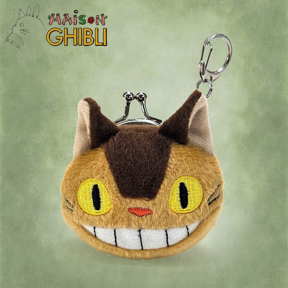 My Neighbor Totoro Funwari Mini Plush Coin Purse Cat Bus Wallets