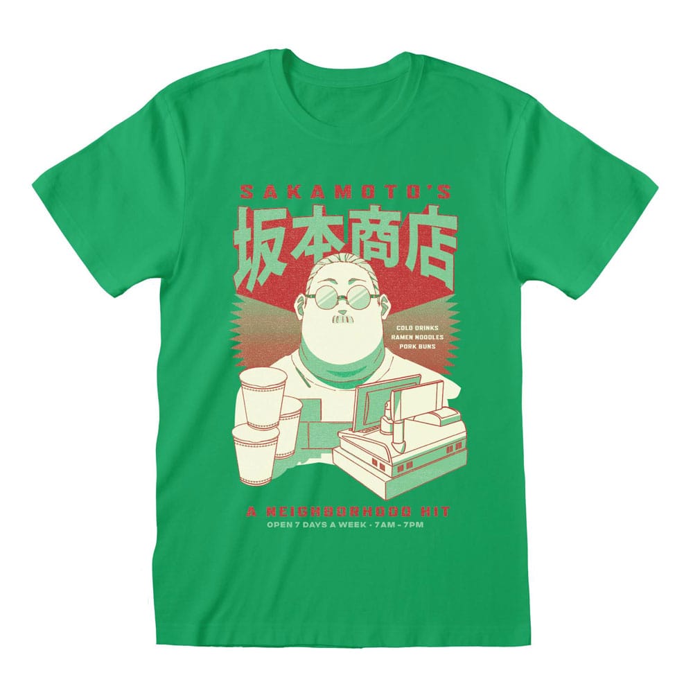 Sakamoto Days T-Shirt Greens Size M T-shirts
