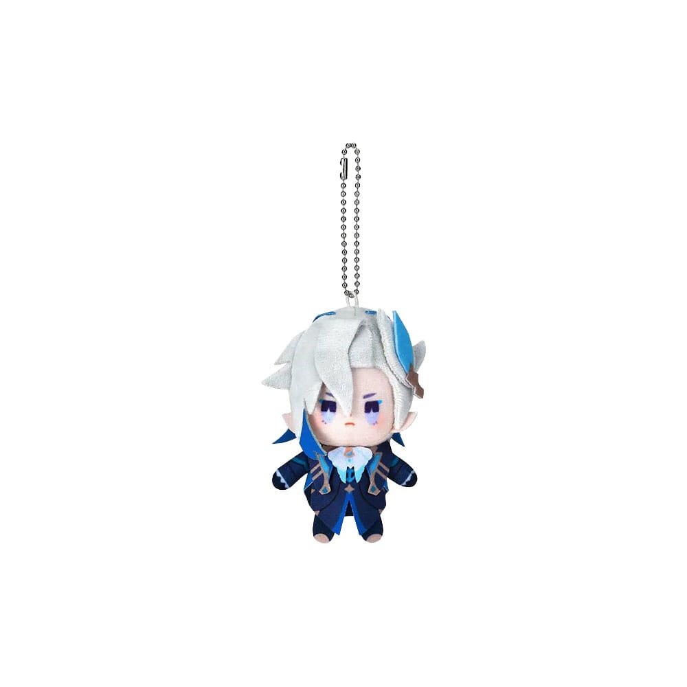 Genshin Impact Finger Puppet Series Plush Keychain Neuvillette 12 cm Sakami Merchandise