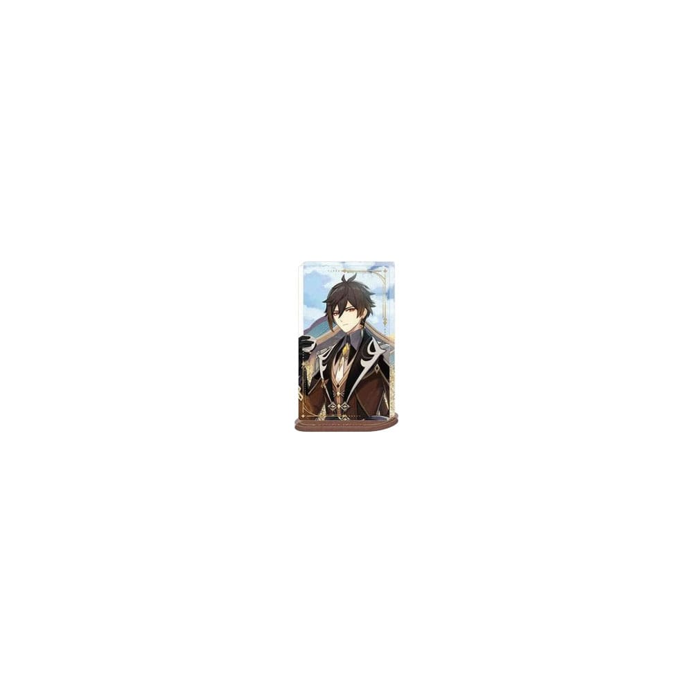 Genshin Impact Acryl Ornament with Glitter: Zhongli 11 cm Sakami Merchandise