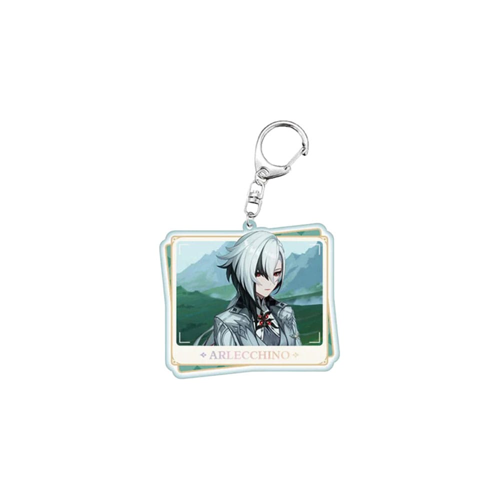 Genshin Impact Acrylic Keychain Arlecchino 7 cm Sakami Merchandise