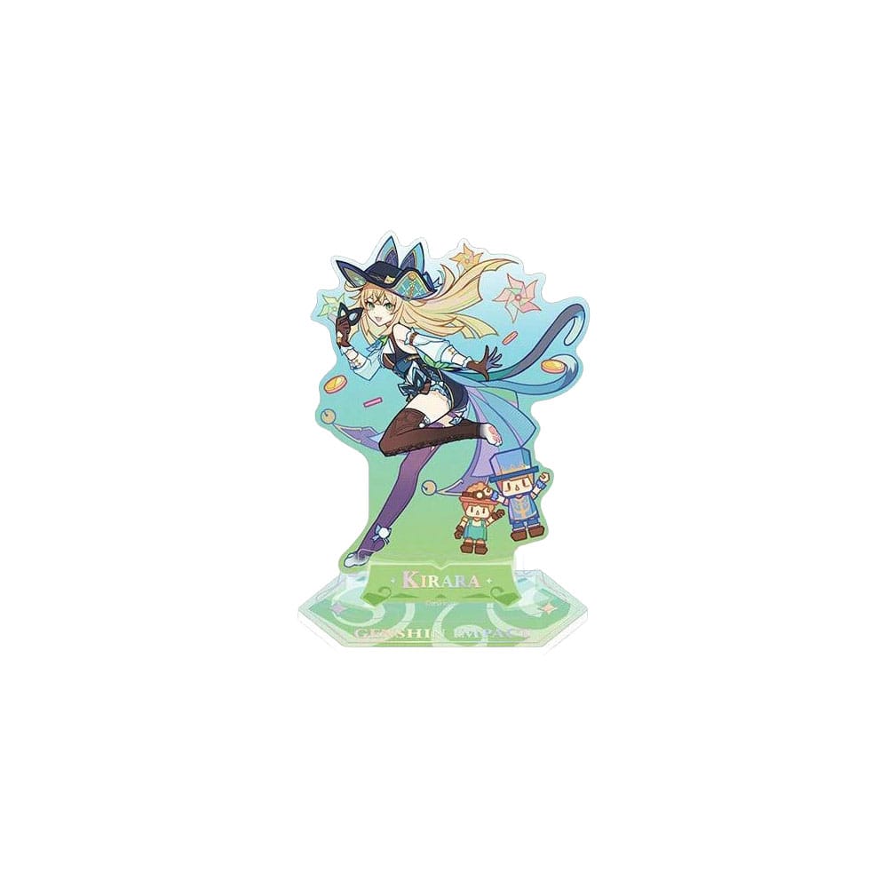 Genshin Impact Summertide Scales and Tales Character Acryl Figure: Kirara 14 cm Sakami Merchandise