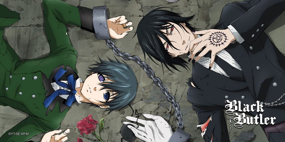 Black Butler XXL Mousepad Ciel x Sebastian Mouse pads