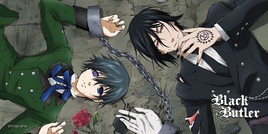 Black Butler XXL Mousepad Ciel x Sebastian Mouse pads