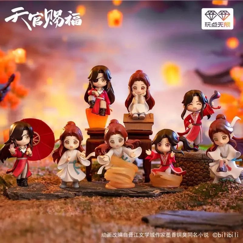 Heaven Official's Blessing Mini Figures Tian Guan Ci Fu Lucky To Meet You Series 9 cm Display (8) Sakami Merchandise