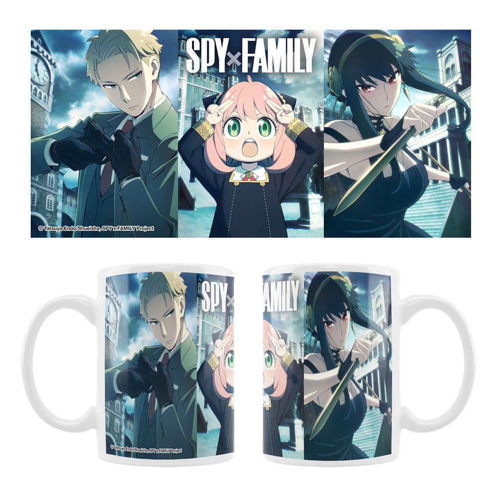 Spy x Family Ceramic Mug Loid & Anya & Yor Cups & Mugs