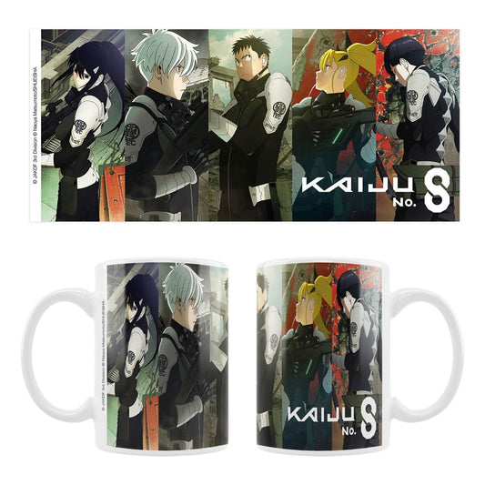 Kaiju No. 8 Ceramic Mug Mina, Reno, Kafka, Kikoru, Hoshina Sakami Merchandise