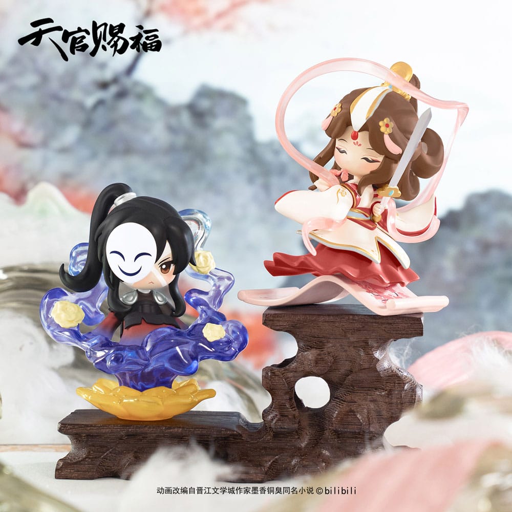 Heaven Official's Blessing Mini Figures Dan Qing Feng Hua Series 13 cm Display (6) - FanofThings.co.uk