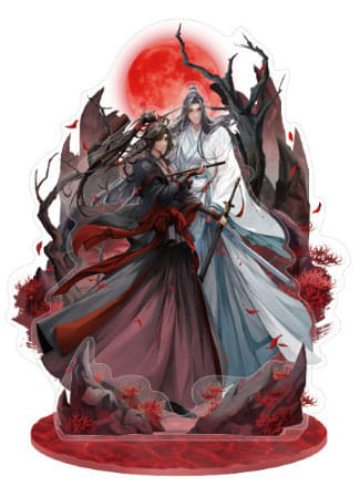 Grandmaster of Demonic Cultivation Acrylic Stand Wei Wuxian & Lan Wangji 5th Anniversary Ver. 20 cm Sakami Merchandise