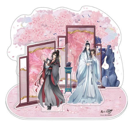 Grandmaster of Demonic Cultivation Acrylic Stand Wei Wuxian & Lan Wangji Sakuraba Heigo Ver. 27 cm Sakami Merchandise