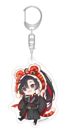Grandmaster of Demonic Cultivation Acrylic Keychain Wei Wuxian Chibi Style 7 cm Sakami Merchandise