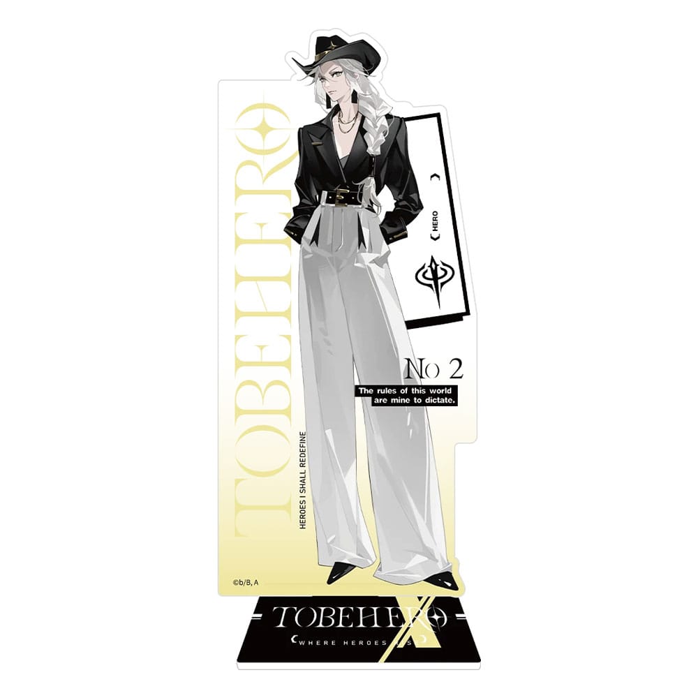 To Be Hero X Acrylic Stand Hero Show Series Queen 17 cm Sakami Merchandise