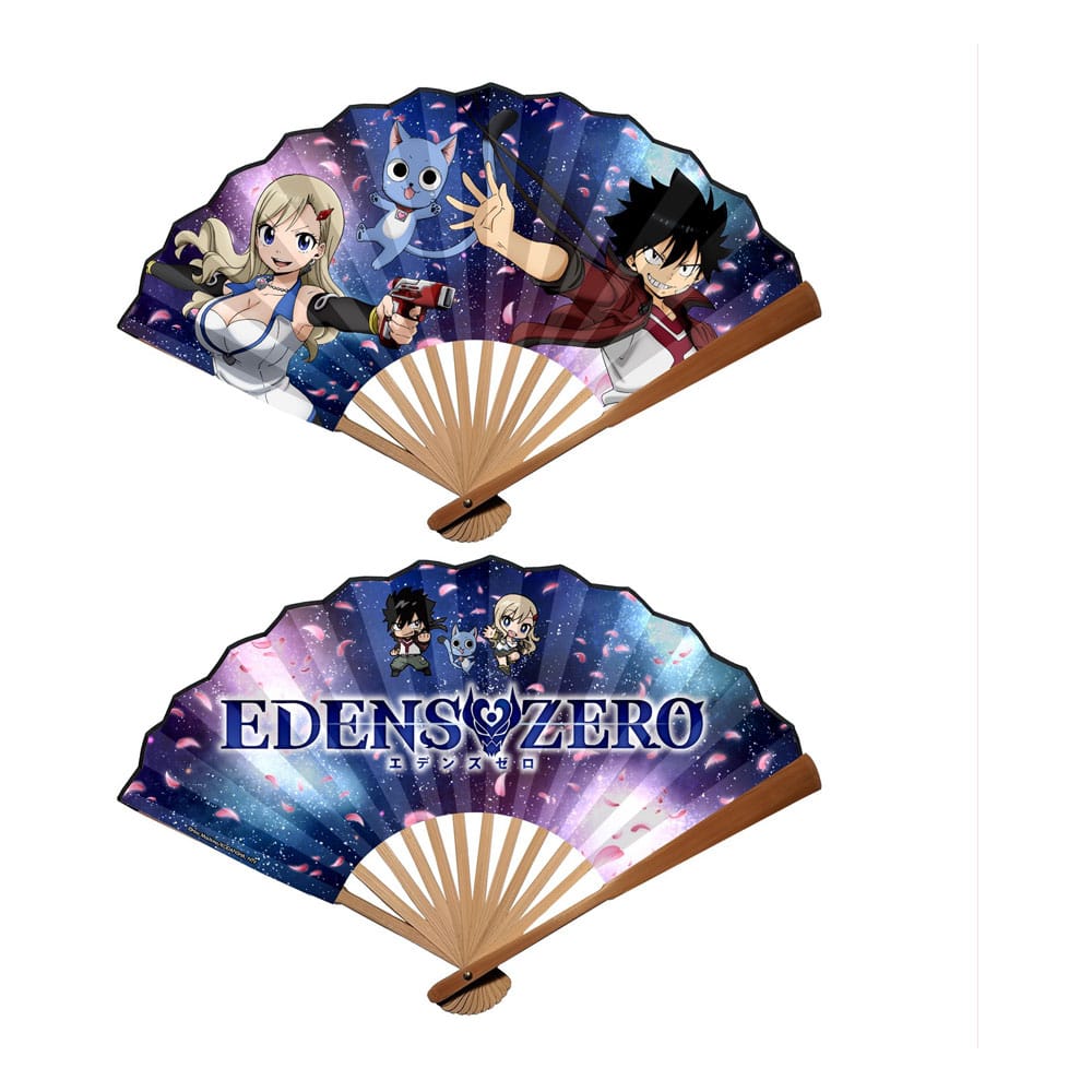Edens Zero Folding Fan Rebecca Happy & Shiki Gadgets