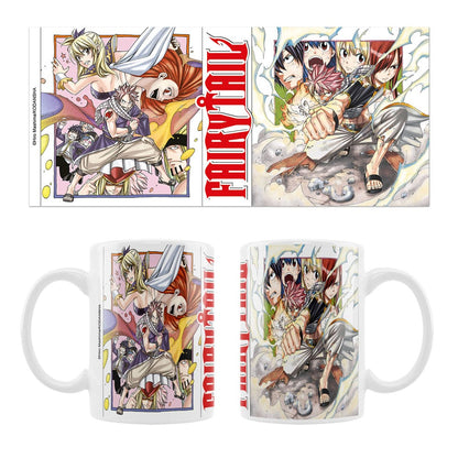 Fairy Tail Ceramic Mug Natsu Manga Style Cups & Mugs