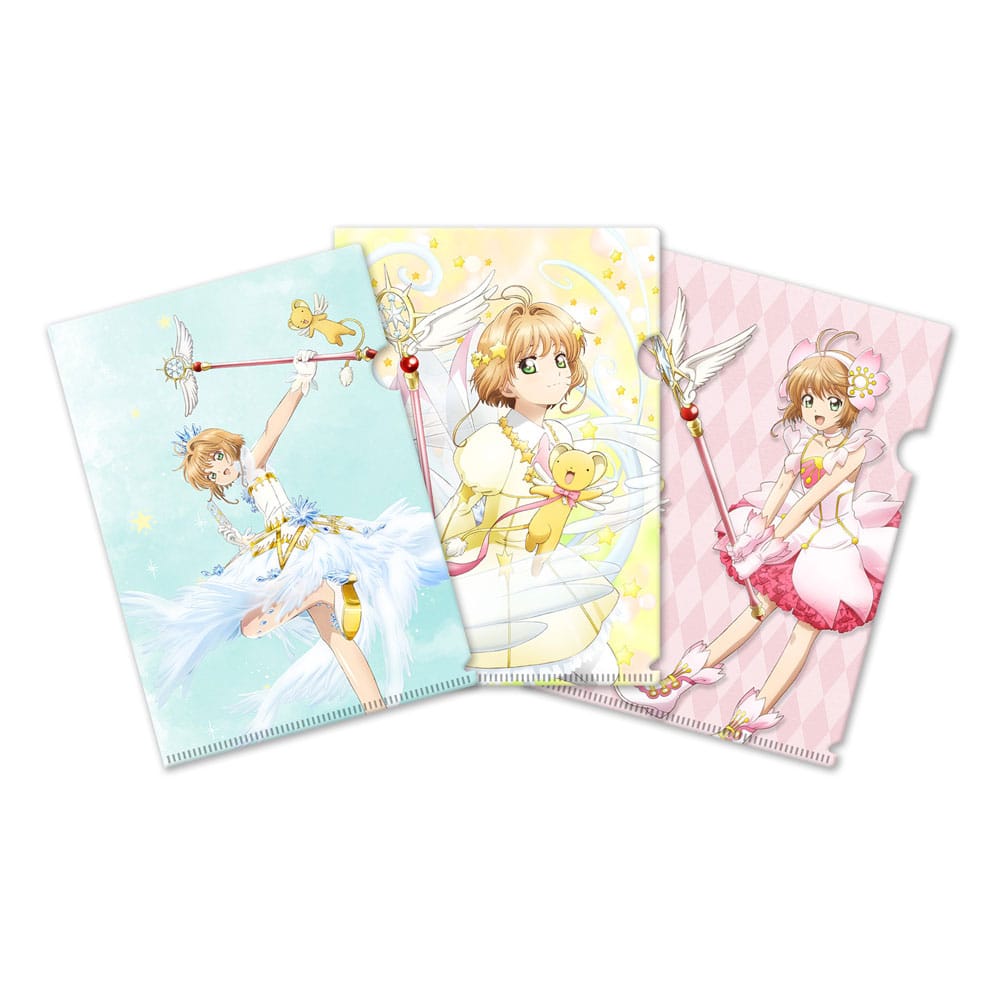 Cardcaptor Sakura Clear Card Clearfile 3-Set Stationery