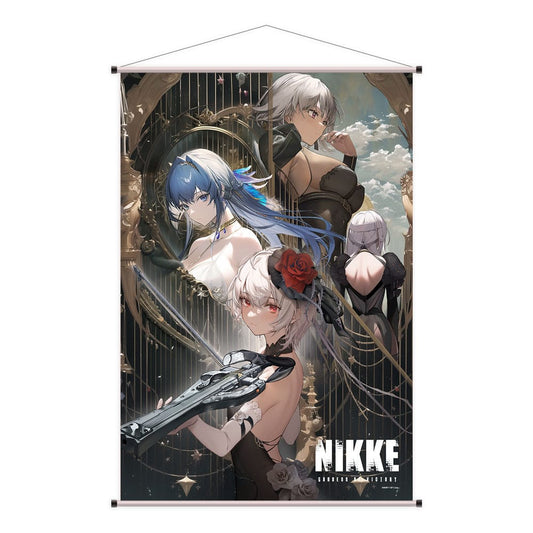 Goddess of Victory: Nikke Wallscroll Sugar, Helm, Julia & Modernia 60 x 90 cm - FanofThings.co.uk