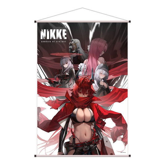 Goddess of Victory: Nikke Wallscroll Red Hood, Snow White, Scarlet, Dorothy & Rapunzel 60 x 90 cm - FanofThings.co.uk
