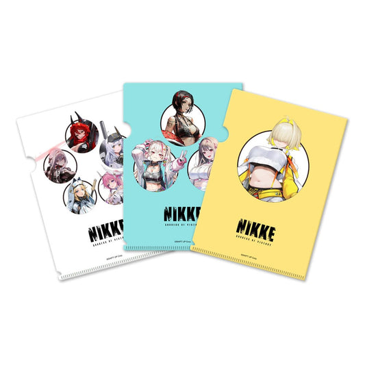 Goddess of Victory: Nikke Clearfile 3-Set - FanofThings.co.uk
