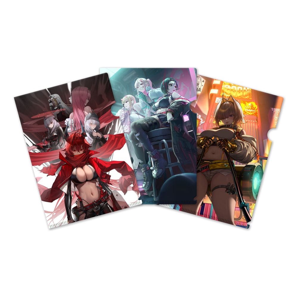 Goddess of Victory: Nikke Clearfile 3-Set - FanofThings.co.uk