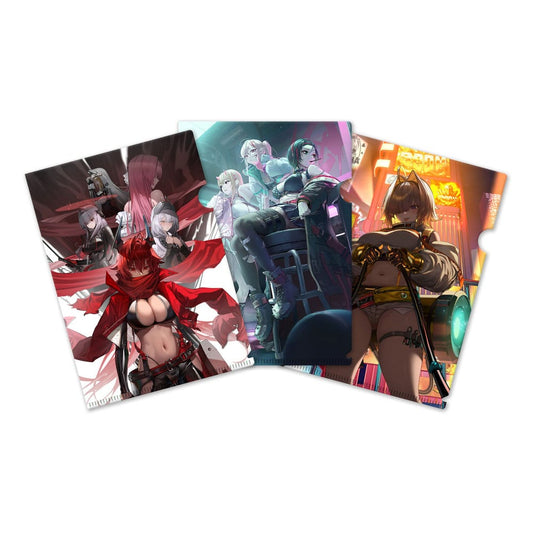 Goddess of Victory: Nikke Clearfile 3-Set - FanofThings.co.uk