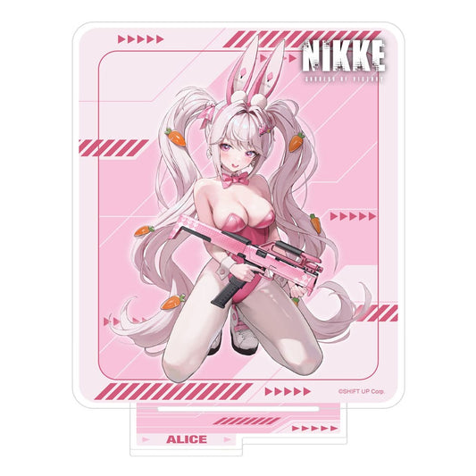 Goddess of Victory: Nikke Crouching Series Acrylic Stand Alice Holographic 14 cm Mini-figures