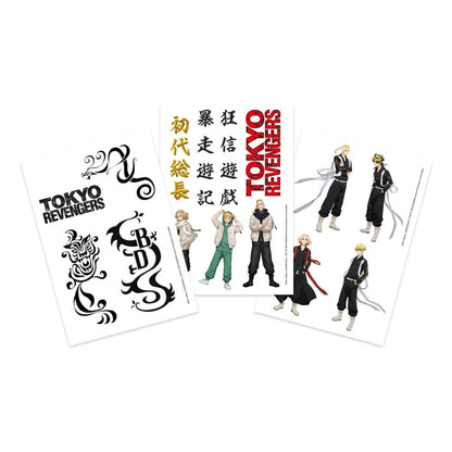 Tokyo Revengers Temporary Tattoos Set Gadgets