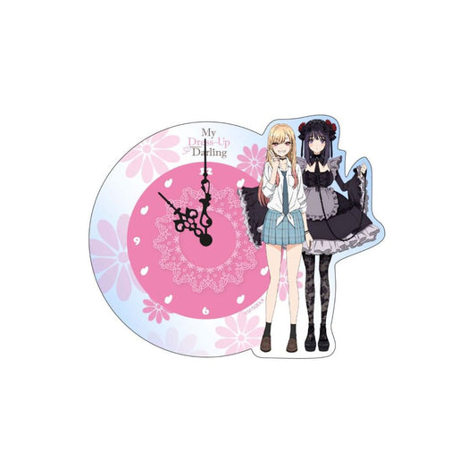 My Dress-Up Darling Wall Clock Marin Kitagawa Holographic Sakami Merchandise